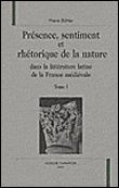 Presence sentiment et rhetorique de la nature dans la litter