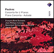 Concerto pour 2 pianos - Concerto pour piano - Aubade
