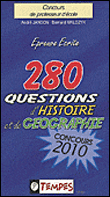 280 questions d'histoire et de géographie