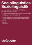 Sociolinguistics/soziolinguistik 3