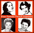 Famous French sopranos (4) : Hérodiade - Manon - Louise...