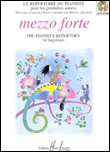 Mezzo forte the pianist's repertory for beginners