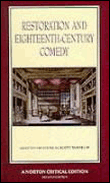 Restoration and eighteenth-century comedy