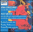 Plays corigliano/wilder/bloom