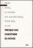 Presque une conception du monde