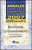 Annales 2007 descf n 2 economie et compt