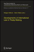 Developments of international law in treaty making
