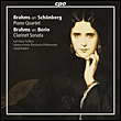 Quatuor pour piano op25 orchestre - Sonate pour clarinette et piano op120 orchestre