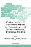 Environmental uv radiation: impact on ecosystems and human h