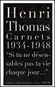 Carnets 1934-1948