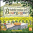 Table mise en Bourgogne