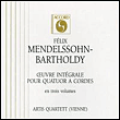 Oeuvre intégrale pour quatuor à cordes