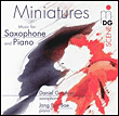 Miniatures pour saxophone et piano