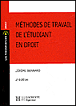 Méthodes de travail de l'étudiant en droit