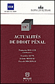Actualités de droit pénal