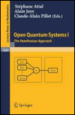 Open quantum systems 1