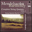 Les Quatuors à cordes, Volume 3