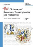 The dictionary of genomics, transcriptomics and proteomics