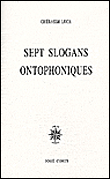 Sept slogans ontophoniques