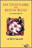 Dictionnaire de restaurant