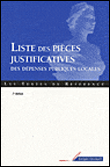 Liste des pièces justificatives des dépenses publiques locales
