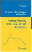 Financial modeling under non-gaussian distributions