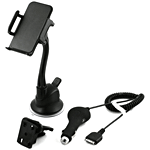 MCA support voiture hybride + chargeur allume-cigares pour iPhone 3G, 3Gs et 4
