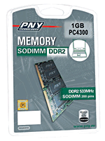 RAM 4 Go (2x2 Go) DDR2 800 MHz PNY - Occasion Fonctionnel Pour PC De Bureau