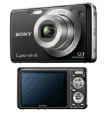 SONY Cyber-shot DSC-W220 ブラック Sony Cyber Shot DSC-W220 12.1MP 4.0x Compact Digital Camera