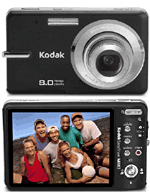 Appareil photo numérique Kodak EasyShare M883 rouge 8,0 Appareil photo numérique Kodak EasyShare M883 rouge 8,0