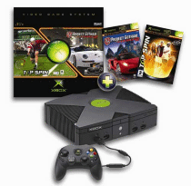 Microsoft Xbox + Project Gotham Racing 2 + Top Spin