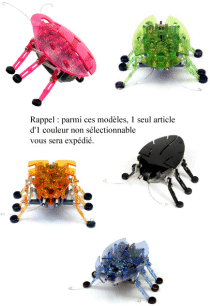 HexBug Micro-robot Original (couleur aléatoire)
