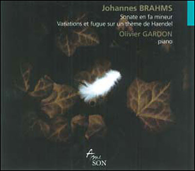 SONATE EN FA MINEUR/VARIATIONS ET F