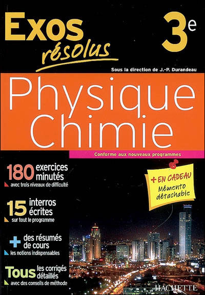 Exos résolus Physique-chimie 3ème