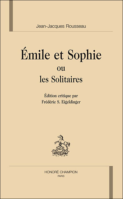 Emile et Sophie ou les solitaires
