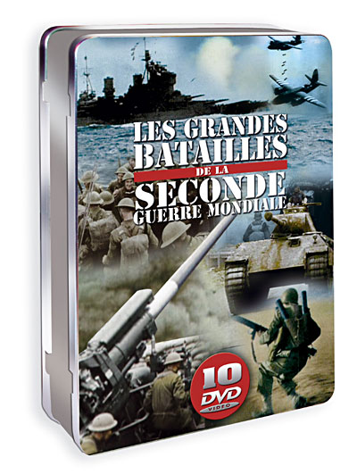 Les Grandes batailles de la Seconde Guerre Mondiale - Coffret