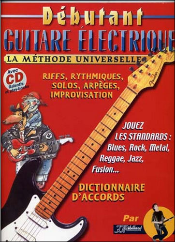 Bloc-notes guitare débutant méthode Partition avec 1 DVD - Livre