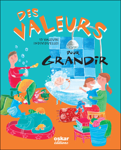 Des valeurs pour grandir -  Collectif - relié