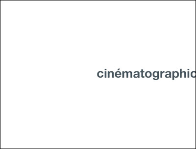 Cinématographic