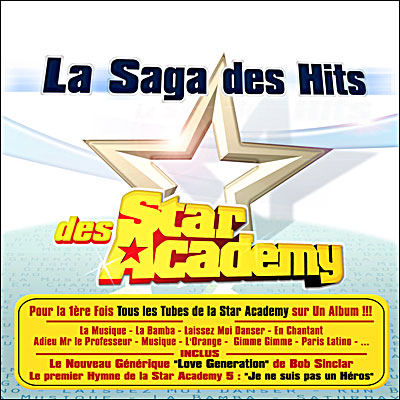 La saga des clips de Star Academy, DVD x 2 chez libertemusic - Ref