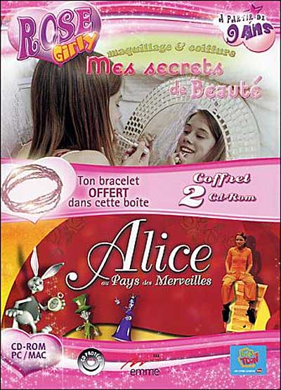 Emme Pack Alice : Mes Secrets De Beauté - Maquillage Et Coiffure + Alice Au Pays Des Merveilles