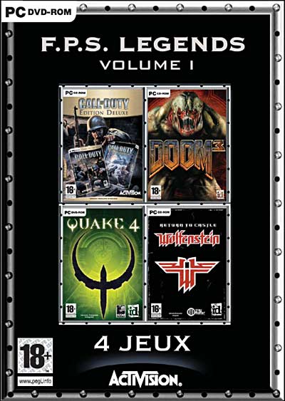 Pack - Les Légendes du FPS - Volume 1