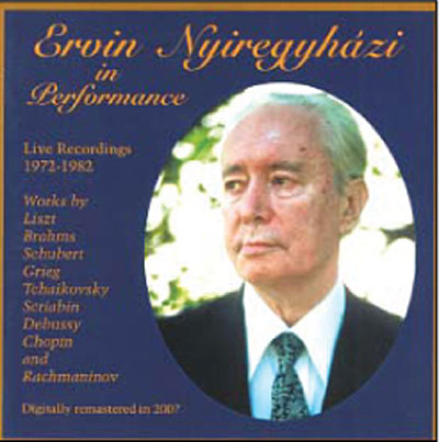 Ervin Nyiregyhazi in performance live 1972-1982
