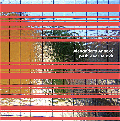 Push door to exit
