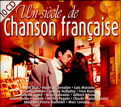 Un siècle de chansons françaises - Coffret 10 CD - Compilation