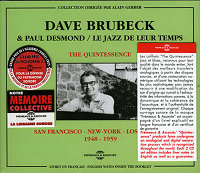 Jazz de leur temps the quintessence 1948 - 1959