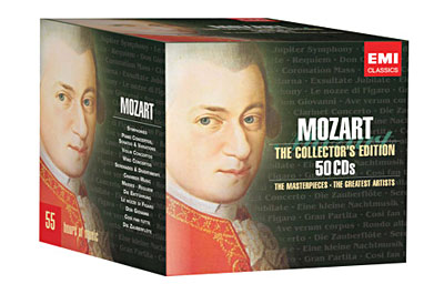 Les Chefs d'Oeuvres de Mozart - Coffret 50 CD