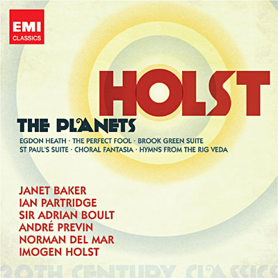 A somerset rhapsody - Brook green suite - Perfect fool - Egdon hea