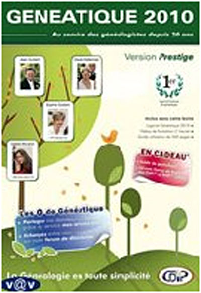 Généatique edition prestige - 2010