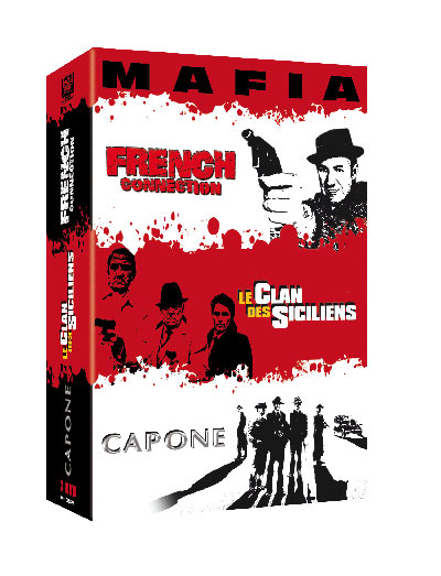 Le Clan des Siciliens - French Connection - Capone - Coffret